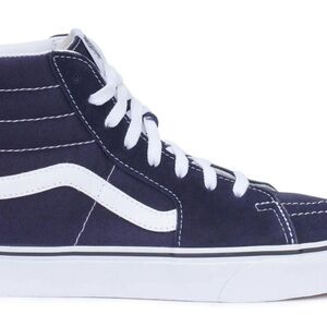 Vans Navy Blue High-Top Sneakers